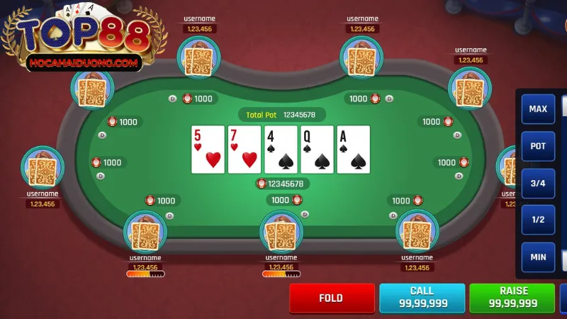 Bí kíp bao thắng về game poker online 2024